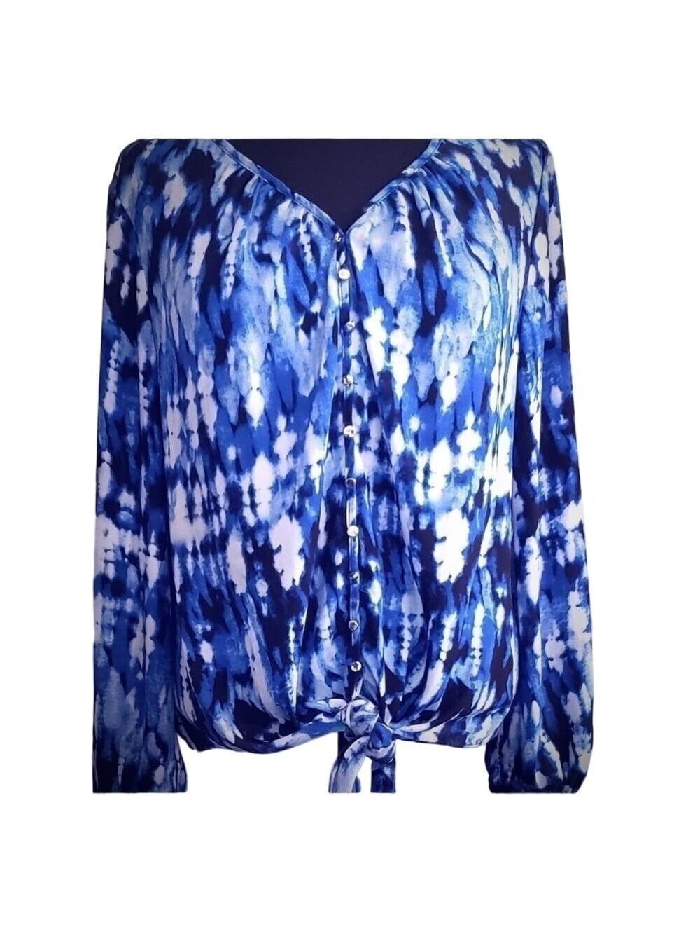 Sami and Jo Tie Dye Blouse - Picture 1 of 6